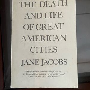 The Death and Life of Great American Cities by Jane Jacobs - Cream Cover